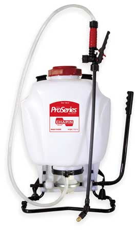 Chapin 63924 4-Gallon 24-Volt Extended Spray Time Battery Backpack Sprayer for Fertilizer Herbicides and Pesticides 4-Gallon