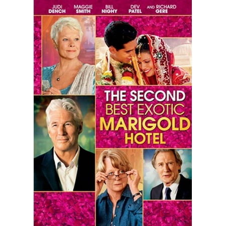 The Second Best Exotic Marigold Hotel (DVD) (Best Marigold Hotel Sequel)