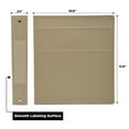 thumbnail image 2 of Carstens 1.5- Inch Heavy Duty 3-Ring Binder - Side Opening, Sand, 2 of 5