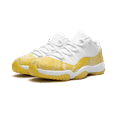 thumbnail image 2 of Jordan WOMENS AIR JORDAN 11 LOW WMNS "Yellow Snakeskin" AH7860 107 from Stadium Goods, 2 of 8
