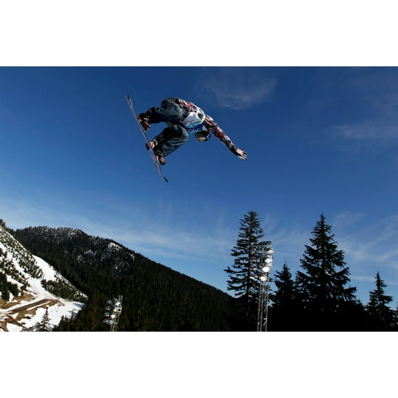 Shaun White Poster Giclee Print 27Inx40In for any room 27x40 Multi-Color Square Adults Poster Time