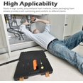 thumbnail image 5 of Ebaokuup 2 Pcs 16" x 12" x 1.5" Black Polyurethane Foam Sheets for Cases & Crafts, 5 of 7