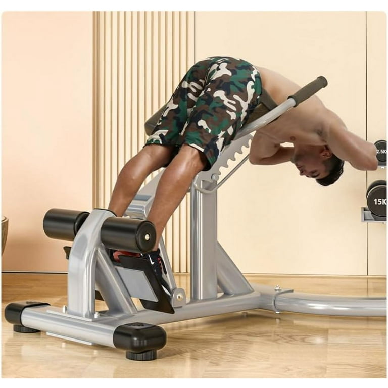 Commercial Roman Chair Hyperextension Bench for Waist Back and Abdominal Muscle Training with 300 kg Weight Capacity