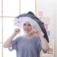 thumbnail image 2 of Soft Plush Fish Hat Party Costume Hat Plush Hat Unisex Dress up Hat Photo Props, 2 of 9