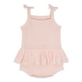thumbnail image 2 of Modern Moments by Gerber Baby Girl Dot Pointelle Romper, Sizes 0/3 -24 Months, 2 of 9