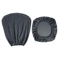 thumbnail image 3 of Abbracc Office Chair Cover Oilproof Elastic Stretch Chair Slipcovers Computer Desk Chair dark grey, 3 of 9