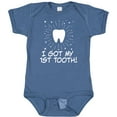 thumbnail image 3 of Inktastic I Got My First Tooth Announcement Boys or Girls Baby Bodysuit, 3 of 5