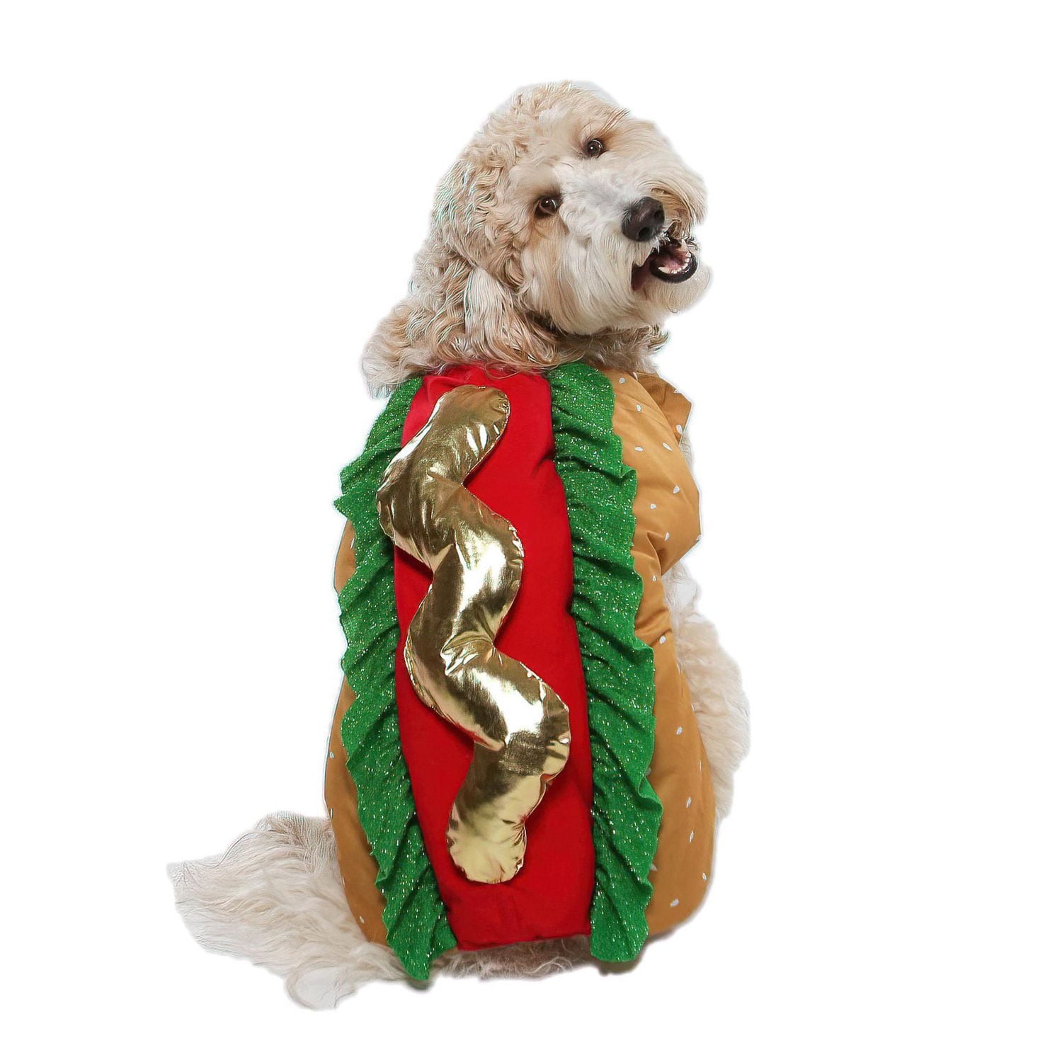 Costume d'Halloween Way to Celebrate pour animal de compagnie: Hot-Dog, taille XS-XL