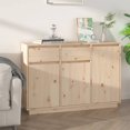 thumbnail image 1 of vidaXL Sideboard 110x34x75 cm Solid Wood Pine, 1 of 5
