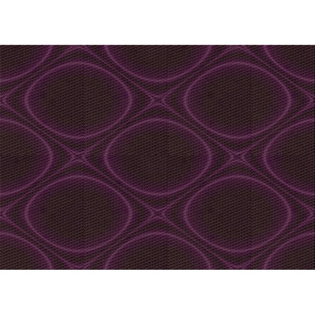 Ahgly Tapis Rectangulaire Lavable en Machine Intérieur Transitionnel Violet Profond, 2 Pieds x 3 Pieds