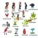 thumbnail image 4 of Jhesao 18 Uds. Conjunto de juguetes de Pvz de plantas y zombis figuras de acción juguete de Pvc nuevos regalos geniales para niños y fanáticos cumpleaños y fiestas nuevos, 4 of 5