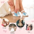 thumbnail image 5 of 2-Pack Bow Shoe Clips, Satin Elegant Detachable Buckle Bridal Heels Accessories with Pearl Rhinestone for Wedding, 5 of 5