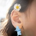 thumbnail image 4 of 1 par de pendientes de aleación de mordedura de Animal lindo, joyería Simple de moda, Mini dibujos animados jinwen Pendientes de tachuelas, 4 of 7