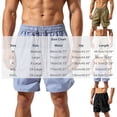 thumbnail image 4 of IhhxPro Men's Running Shorts with Pockets Elastic Waist Men Breathable Athletic Summer Quick Dry Lightweight Loose Fit Jogging Gym Workout Casual Active M-3XL, 4 of 6
