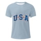 thumbnail image 4 of Tops para hombre, blusas y camisas de cuello redondo y manga corta para hombre, blusas casuales de moda con cuello redondo y estampado para hombre, blusas de poliéster para hombre., 4 of 5