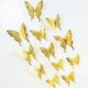 thumbnail image 3 of Pegatina de mariposa hueca 3D para pared, decoración para el hogar, calcomanía artística para boda, fiesta, decoración para habitación de niños, Navidad, 12 Uds., 3 of 4