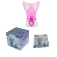 thumbnail image 5 of Vaporizador facial, pulverizador de vapor para rostro, sauna facial e inhalador, inhalador de vapor profesional, enchufe de la UE, morado, 5 of 5