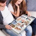 thumbnail image 2 of Fintie Photo Album Self Adhesive for 3x5 4x6 5x7 6x8 8x10 Pictures, 60 Sticky Pages DIY Photo Album with A Metallic Pen, Scrapbook Album for Family Wedding Anniversary Pictures, Ocean Marble, 2 of 8