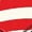 Red, variant on Inktastic American Flag Heart USA Patriotic Toddler Sweatshirt
