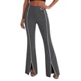 thumbnail image 5 of Haivin Women's Yoga Flared Pants, High Waist Butt Lifting with High Stretch, Fitness Casual Sportswear for Gym and Daily Use, 5 of 6