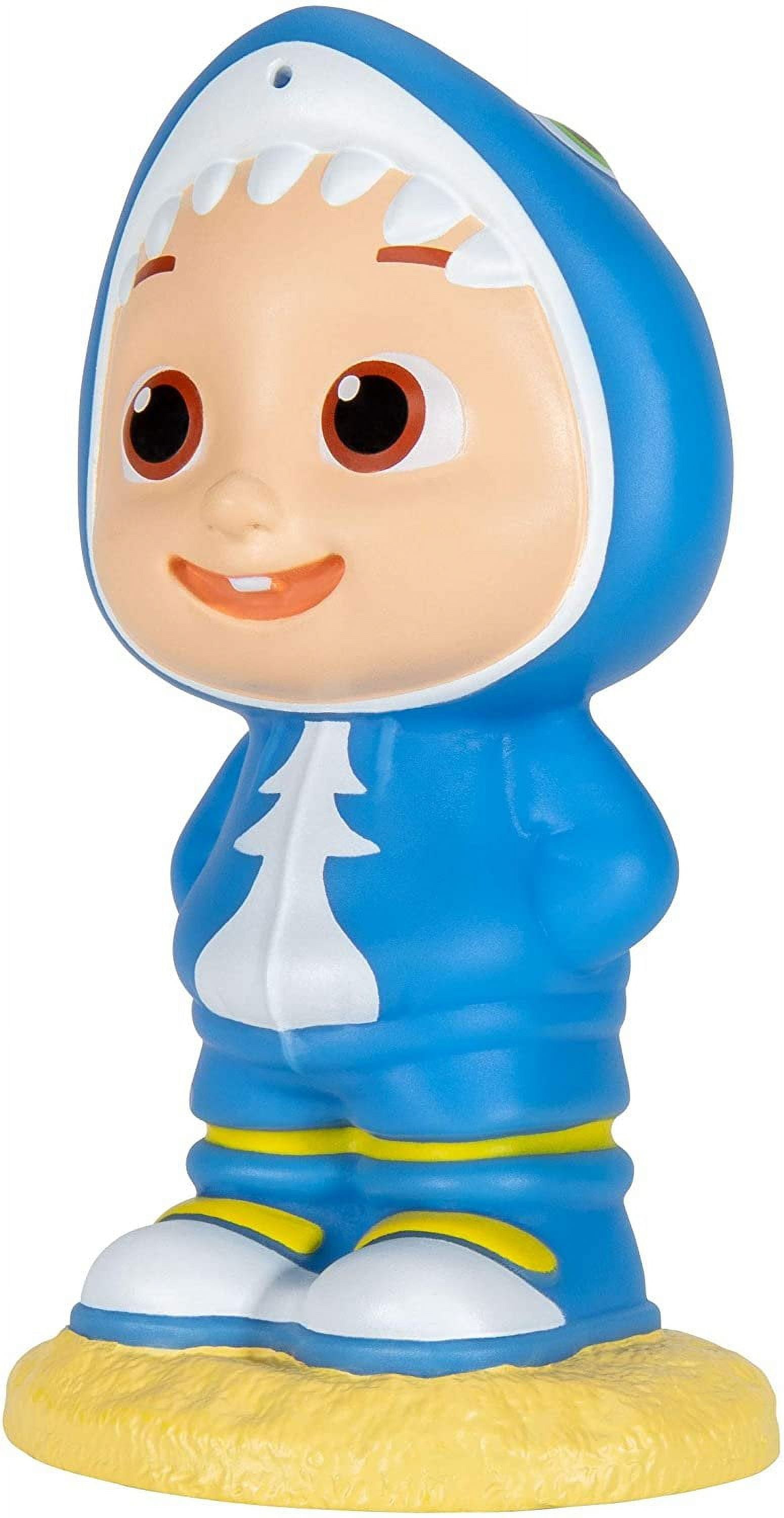 CoComelon Bath Squirters JJ and Sharks Boy Kids Toddler Bath Toys Size 4 inch Figures Set of 3