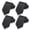 Black, variant on Ties For Men Solid Pure Color Formal Neckties 3.15" (8CM) Men's Tie for Business and Wedding