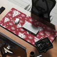 thumbnail image 2 of Long Mouse Pads for Desk,Red Christmas Tree and Deer Pattern Desk Mats on Top Of Desks, Desk Mouse Pad Extra Large with 3mm Non-Slip Base and Stitched Edge for Gaming,Office,Work,Home 35.4x15.7in, 2 of 5