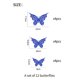 thumbnail image 1 of 12 Piezas De Decoración De Pared Con Mariposas Huecas En 3D, 3 Tamaños, Decoración Con Mariposas, Mariposas Talladas Huecas, Diseño Exquisito, Decoraciones Para Tartas De Fiesta, 1 of 6