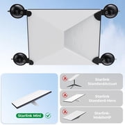 Starlink Mini Suction Cup Mount Kit – 360° Adjustable Satellite Holder for Car Windshield, Roof, Sunroof – Heavy-Duty Weatherproof Suction Cups for RV, Camper & Mobile Use – Tool-Free Installation