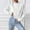 White, variant on BZGTZT Women Cute Bow Sweater Long Sleeve Bow Front Knitted Pullover Oversized Jumper Ribbed Knitwear Going Out Top