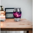 thumbnail image 7 of JAGASY Pink Small Urn for Boy - Pink Galaxy Stars Decorative Urns for Ashes - Mini Keepsake Urn for Ashes for Women - Little Cremation Urns for Girl - (3 Inch), 7 of 7