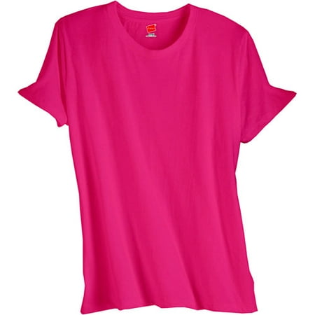 Hanes - Women's Relaxed Fit Perfect Tee - Walmart.com