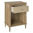 thumbnail image 2 of Table de chevet Shiloh de Little Seeds, naturel et rotin, 2 of 9