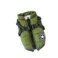 thumbnail image 1 of Chaqueta cálida impermeable con arnés para perro, ropa de invierno cómoda de algodón, chaleco acolchado, 1 of 5