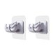 thumbnail image 2 of 2 uds ganchos de abrazadera para barra de cortina gancho de pared impermeable sin perforaciones para muebles (A) Sywqhk Libre de BPA, 2 of 5