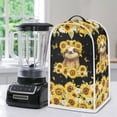 thumbnail image 5 of HELLHERO Sunflower Puppy Coffee Machine Dust Cover with Stylish Multifunctional Polyester, 5 of 6
