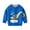Blue, variant on Uxgjfwu Unisex Kids Sweater Casual Warm Knit Sweater Double-layer Cotton Thread Pullover Top Sweater Sizes 3-8