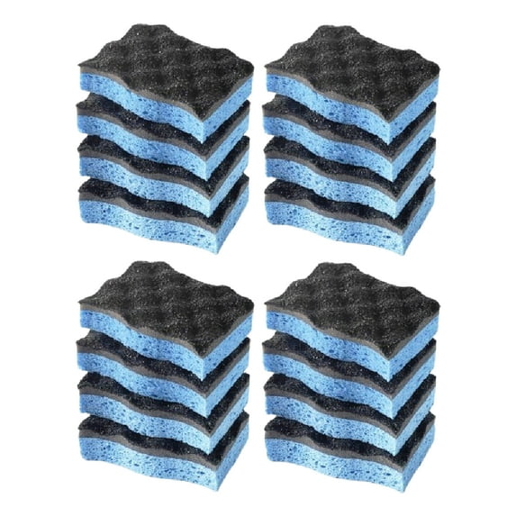 O-Cedar Scrunge Heavy Duty Scrubber Sponge, 16 Sponges