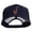Navy, variant on Abstract Sacophone Five Panels Prostyle Trucker Mesh Cap - Royal OSFM