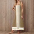 thumbnail image 1 of Taylonsss Robe Maxi Décontractée Élégante pour Femmes Sans Bretelles Sans Manches à Encolure Carrée Style Plage Vacances, 1 of 9