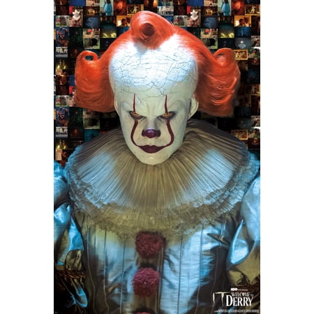 IT: Welcome To Derry (2025) - Photomosaic Pennywise Wall Poster, 22.375" x 34"