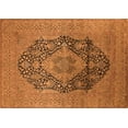 thumbnail image 1 of Ahgly Company Indoor Rectangle Oriental Orange Industrial Area Rugs, 6' x 9', 1 of 4