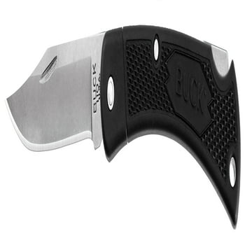 Buck Knives 0110BKSLT1WM Folding Hunter Lite, Lock Back Folding  with Nylon Sheath, Box--WALMART EXCLUSIVE