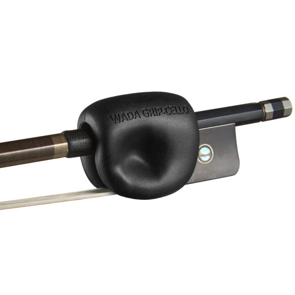 WADA Cello Bow Grip Aid: A Correct Bow Hand without Strain. A Second to Attach to the Bow and Remove. You can Concentrate on Your Sound and