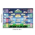 thumbnail image 2 of Decorr 2026 World Cup Schedule Poster, Schedule Poster Large Soccer Tournament Bracket Wall Chart Banner, Football Match Schedule Wall Hanging for Fans & Bar Decor (83×59"), 2 of 9