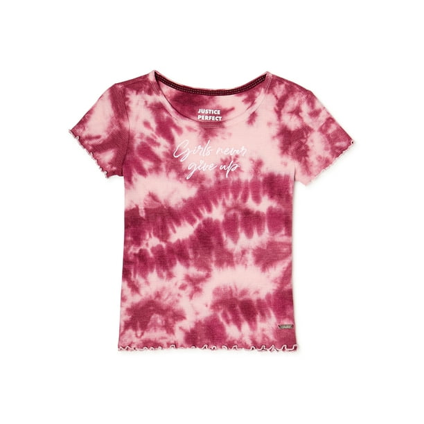 Justice Justice Girls TieDye Graphic TShirt, Sizes 518 & Plus
