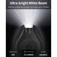 thumbnail image 4 of 10 Uds LED llavero linterna Mini LED llavero luz 14 lúmenes portátil Ultra brillante alimentado por batería llavero antorcha, 4 of 5