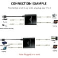 thumbnail image 4 of High Speed Gigabit Ethernet Splitter RJ45 Splitter 1 to 3 Connections 1000Mbps Supports Cat5/5E/6/7/8, 4 of 5