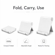 Multi Angle Tablet and Cell Phone Stand Holder, Desktop Device Stand for Compatible Phones, Tablets and E-Readers, TIKA