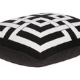 thumbnail image 4 of HomeStock Rustic Romance Square Throw Pillow, Contemporary Decorative Throw Pillow for Living Room Sofas and Sectionals-Color:Black, 4 of 10